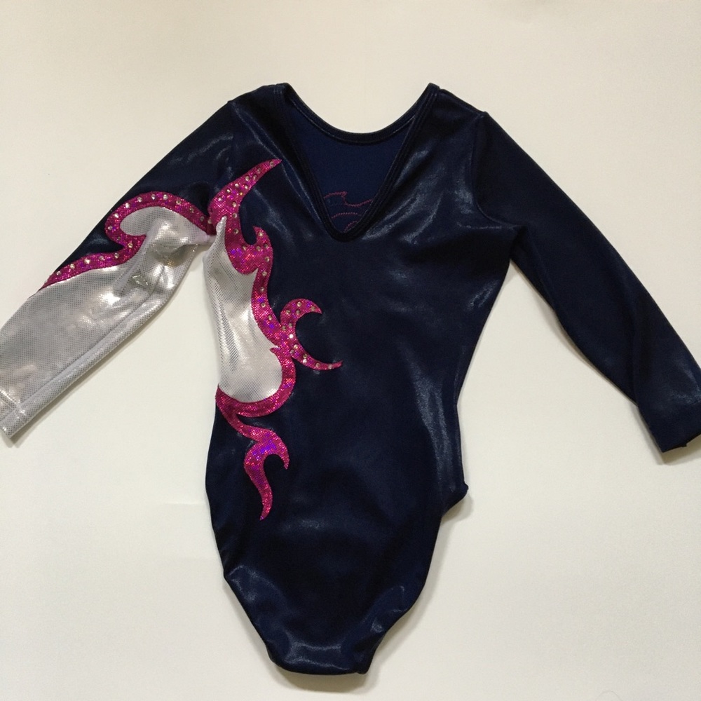 Alpha Factor Competition Gymnastic Leo Rhinestone - Picture 6 of 12